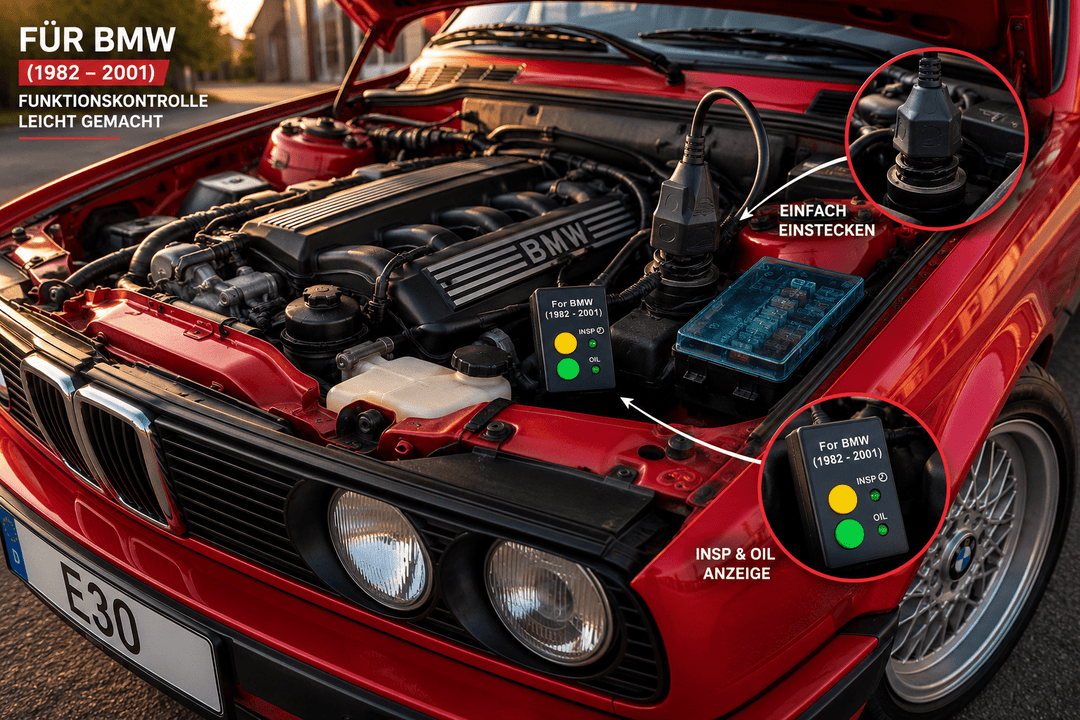 20-Pin Ölservice- &amp; Inspektions-Reset Tool für BMW (1982–2001) - BimmerkanaxBimmerkanax