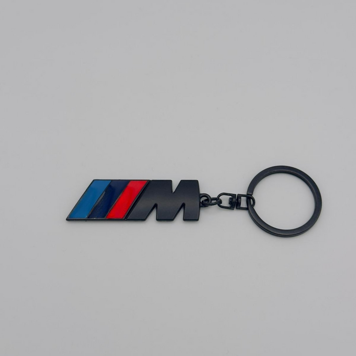 BMW M Performance Schlüsselanhänger Schwarz Matt mit M Logo – Motorsport Fanartikel