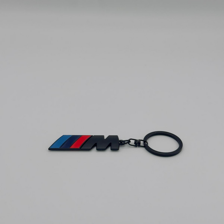 BMW M Performance Schlüsselanhänger Schwarz Matt mit M Logo – Motorsport Fanartikel