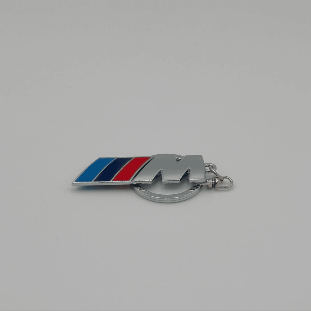 BMW M Power Schlüsselanhänger – Silber Chrom | Premium Edition - BimmerkanaxBimmerkanax