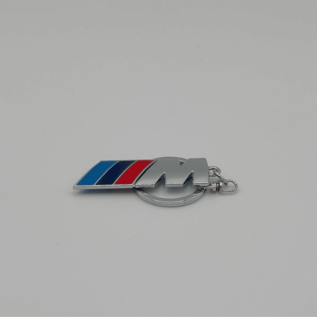BMW M Power Schlüsselanhänger – Silber Chrom | Premium Edition - BimmerkanaxBimmerkanax