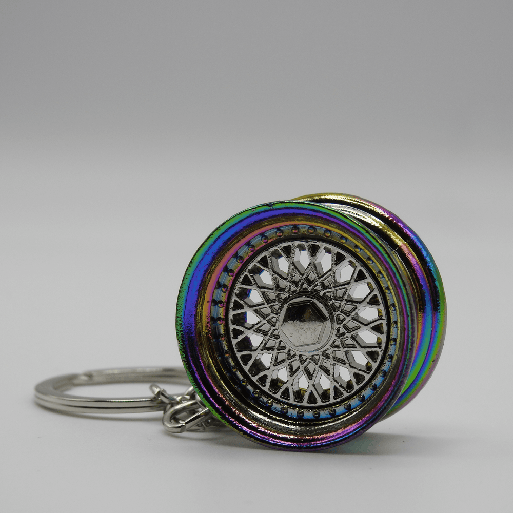 Rainbow Wheel Schlüsselanhänger - BimmerkanaxBimmerkanax